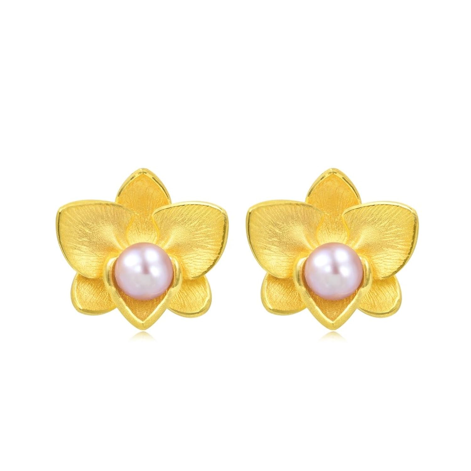 周生生 黄金 兰花耳钉 3.8g售价1604元,拍下立减,实付1404元亚马逊